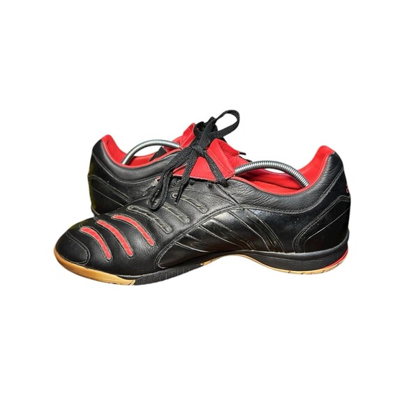 Adidas Predator Pulsado II Black/Red Indoor Soccer Men’s Shoes Size 11.5, 133948 - Picture 5 of 12